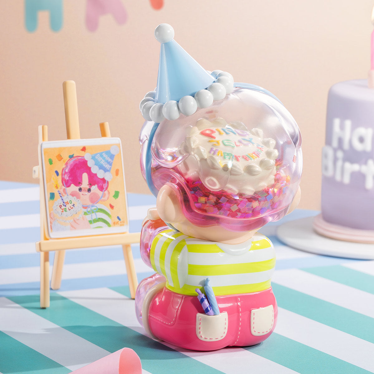 POPMART Pino Jelly Birthday Bash 200% Figurine
