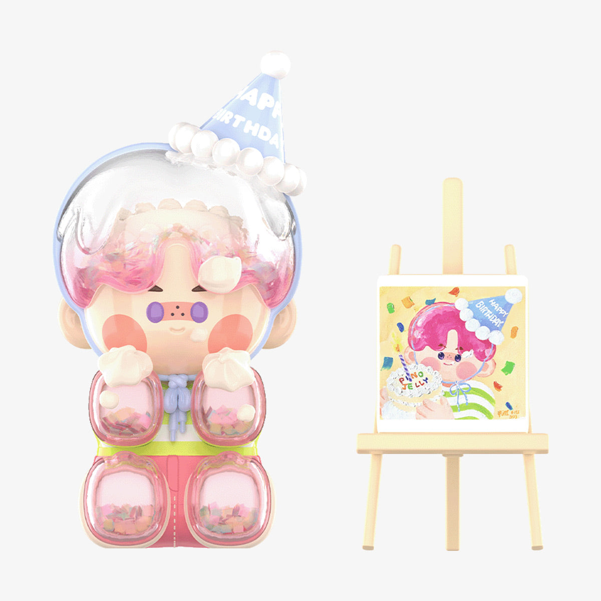 POPMART Pino Jelly Birthday Bash 200% Figurine