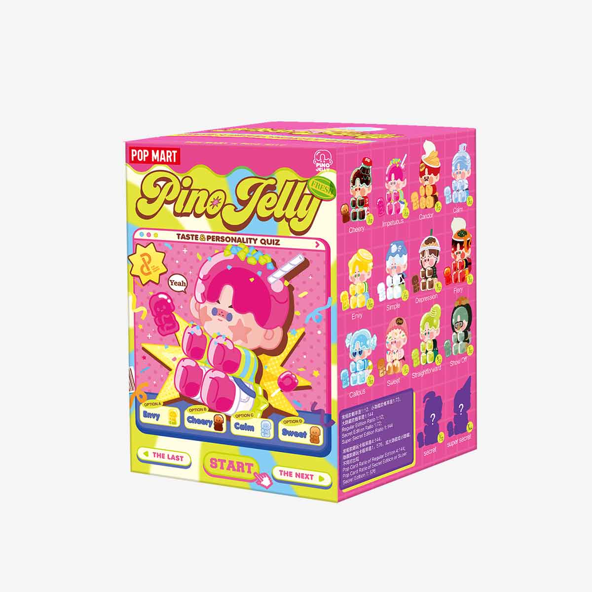 POPMART Pino Jelly Taste & Personality Quiz Series Figurine