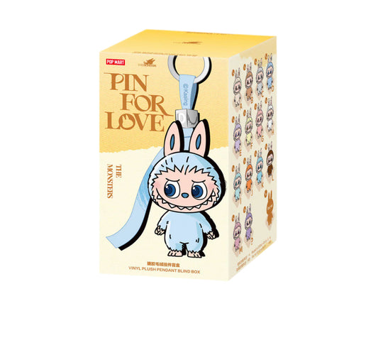 POPMART The Monsters Pin For Love Pendant Blind Box (A-M)
