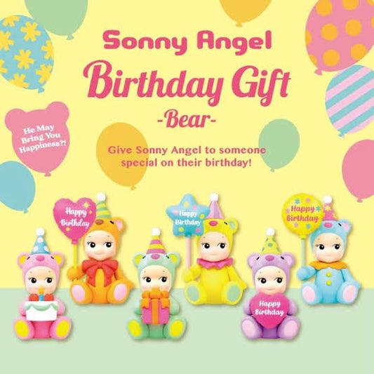 Sonny Angel Happy Birthday Bear Series (PRE-ORDER)
