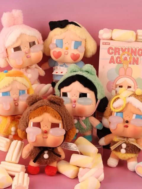 POPMART CryBaby Crying Again Series Plush