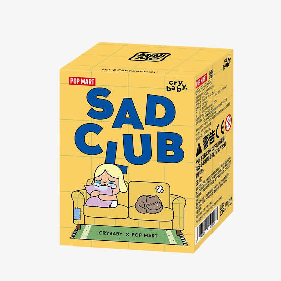 POPMART CryBaby Sad Club Series Scene Sets