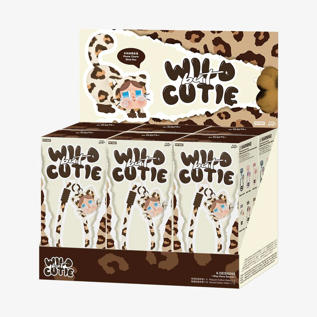 POPMART CryBaby Wild But Cutie Series Keychain (PRE-ORDER)