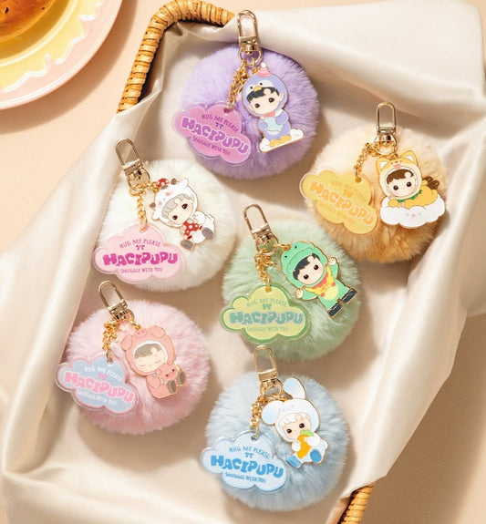 Hacipupu Snuggle With You Series Keychain