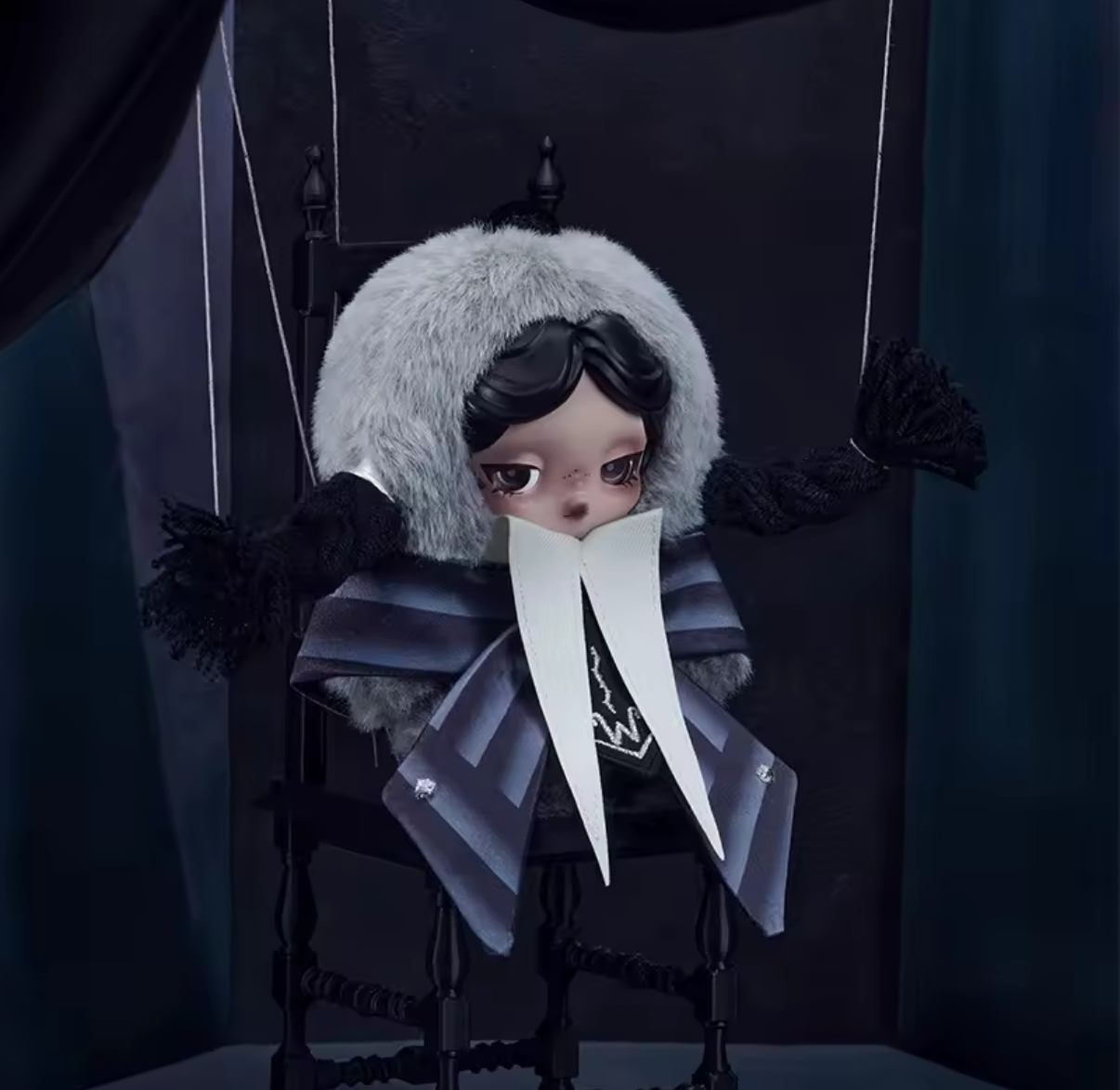 SkullPanda x Wednesday Plush (PRE-ORDER)