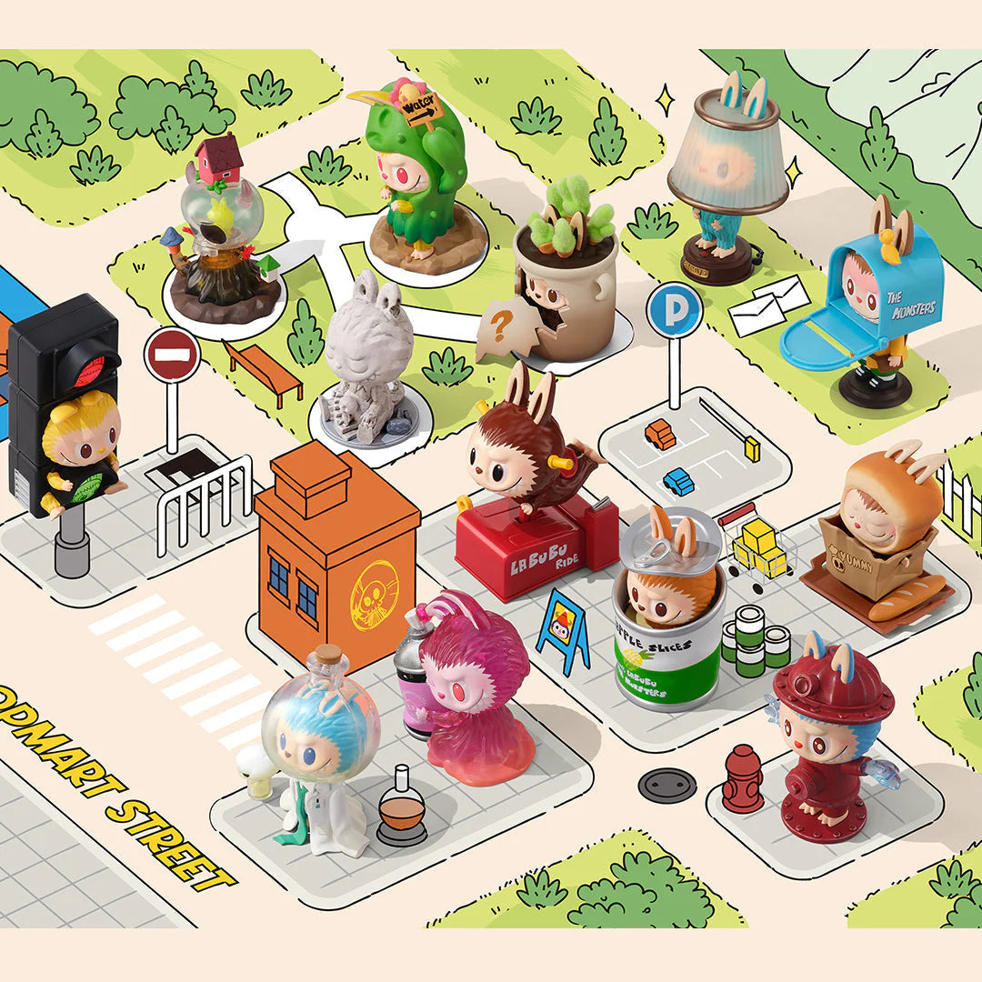 POPMART The Monsters Labubu Almost Hidden Series Figurine