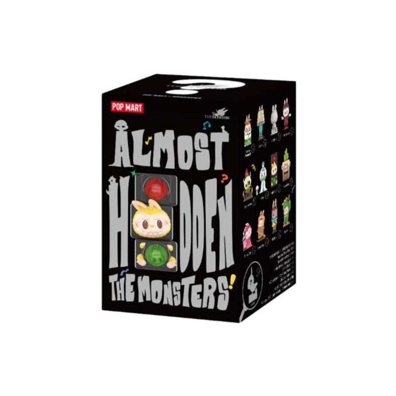 POPMART The Monsters Labubu Almost Hidden Series Figurine