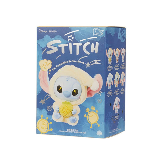 MINISO Stitch Eat Something Before Sleep Plush (PRE-ORDER)