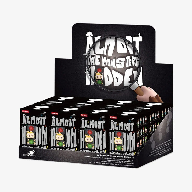 POPMART The Monsters Labubu Almost Hidden Series Figurine