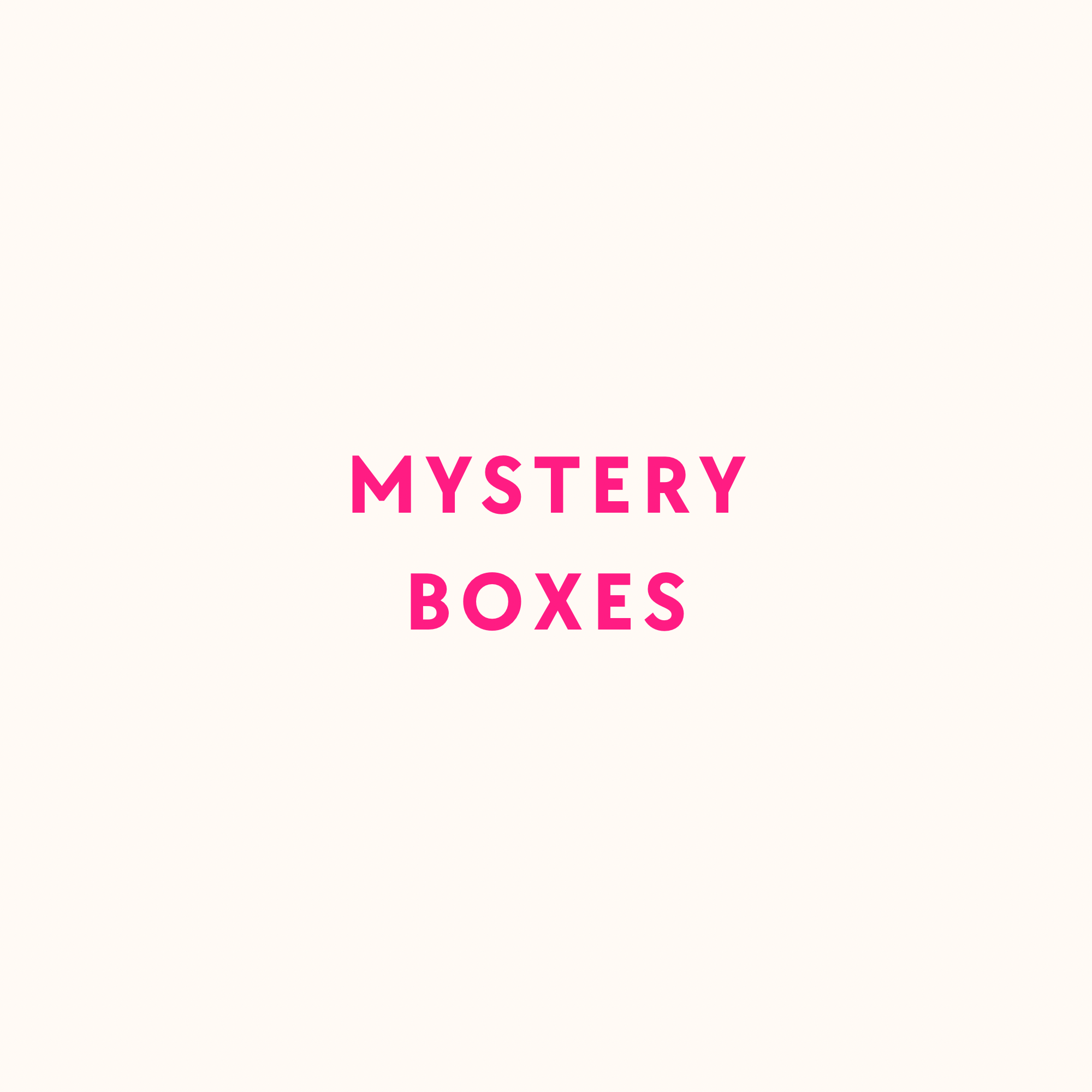 Mystery Boxes