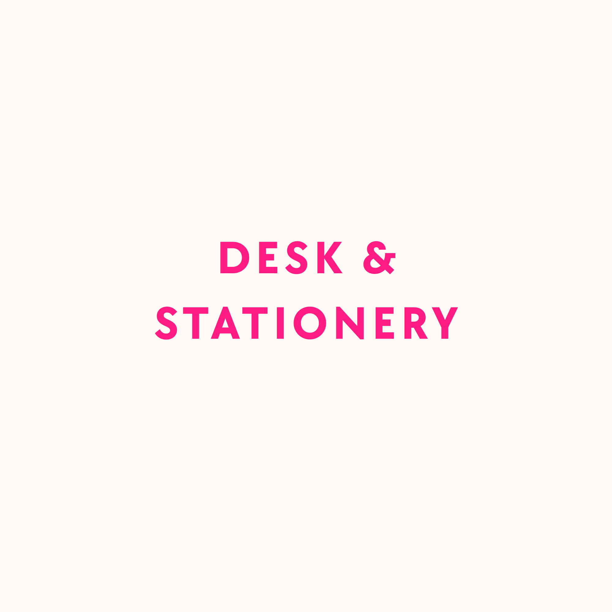 Desk & Stationery