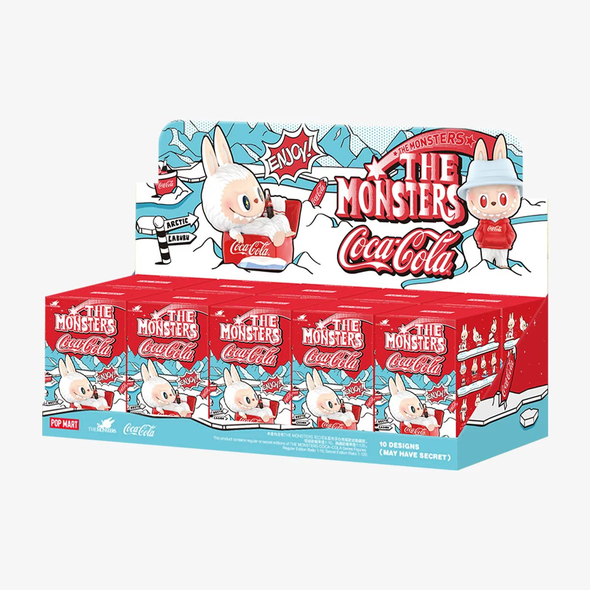 POPMART The Monsters Labubu Coca-Cola Series Figurine