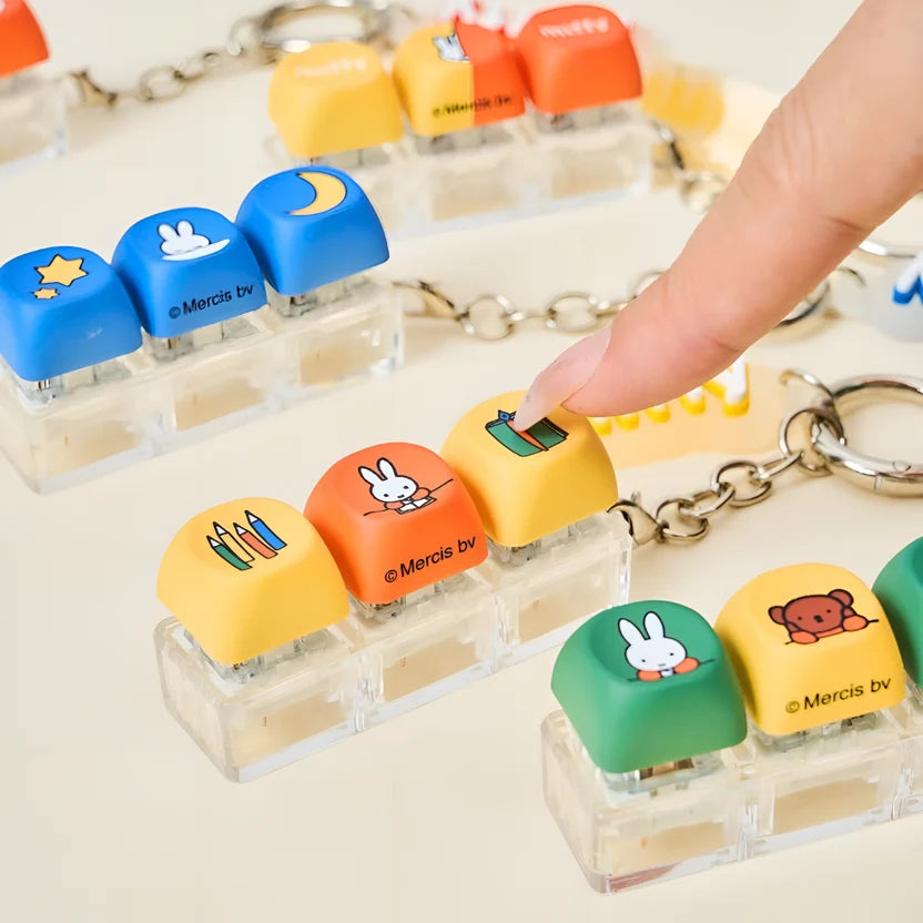 Miffy Keycap Series Keychain Blind Box