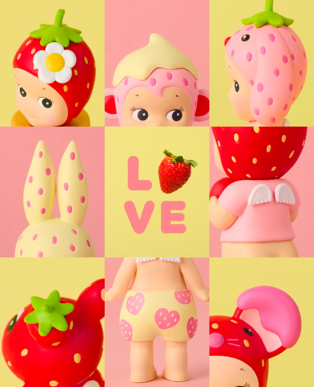 Sonny Angel Strawberry Love Series