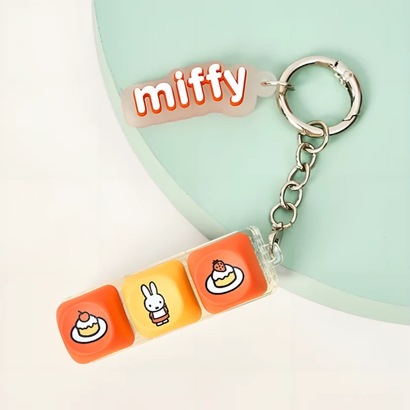 Miffy Keycap Series Keychain Blind Box