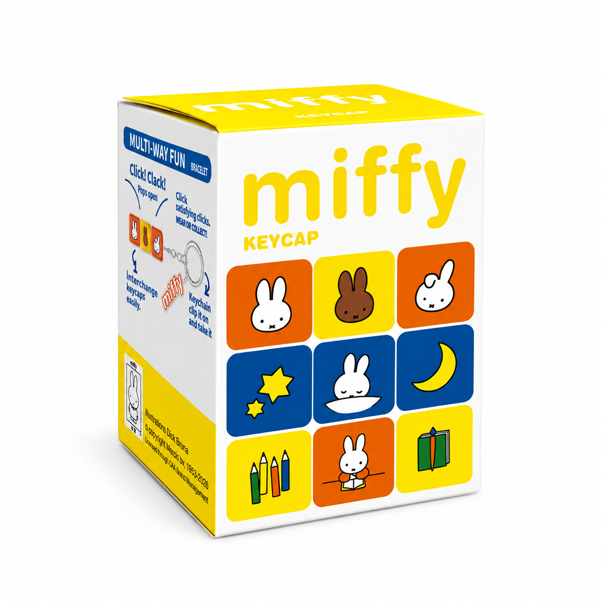 Miffy Keycap Series Keychain Blind Box