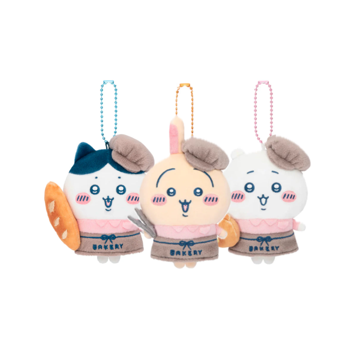 Chiikawa Bakery Staff Mascot Keychain