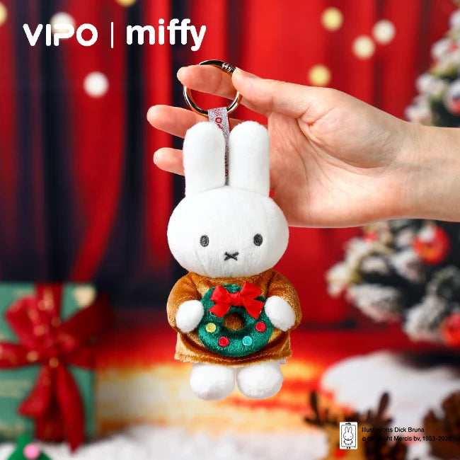 VIPO x Miffy Christmas Keychain Blind Box (PRE-ORDER)