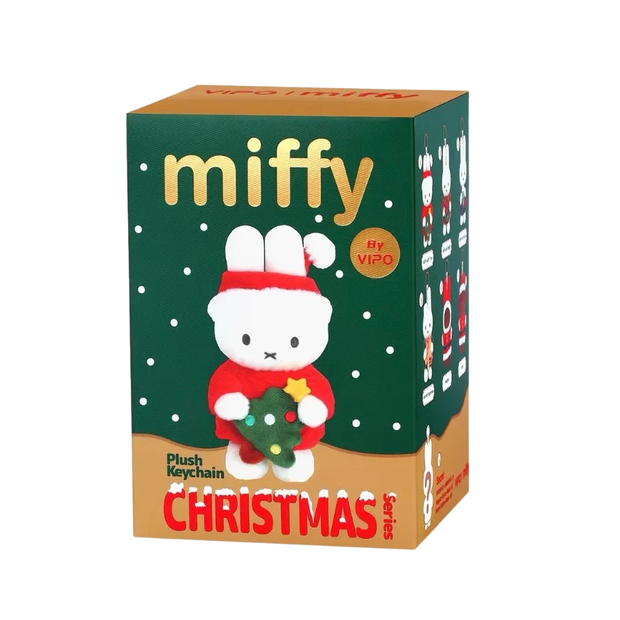 VIPO x Miffy Christmas Keychain Blind Box (PRE-ORDER)