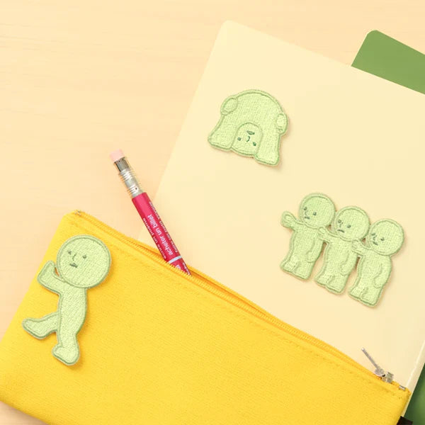 Smiski Embroidery Sticker Vol. 2 - Peeking / Pushing / Little