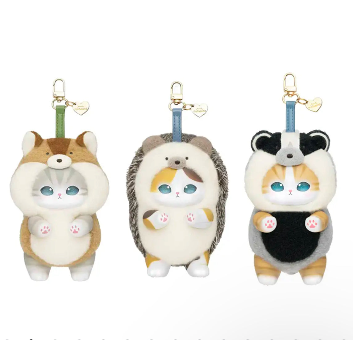 Mofusand Kiramekko Nordic Kittens Keychain Plush (PRE-ORDER)