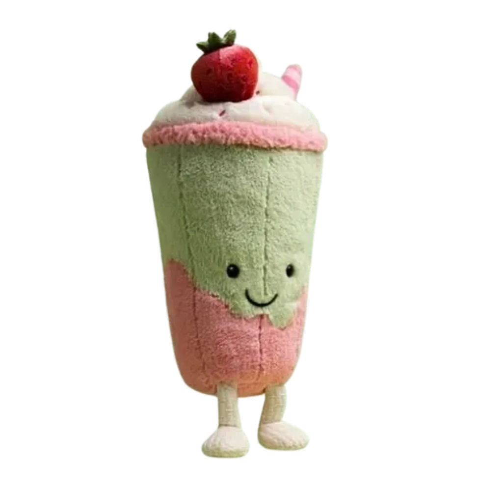 Jellycat Beritty “Strawberry Matcha” Latte