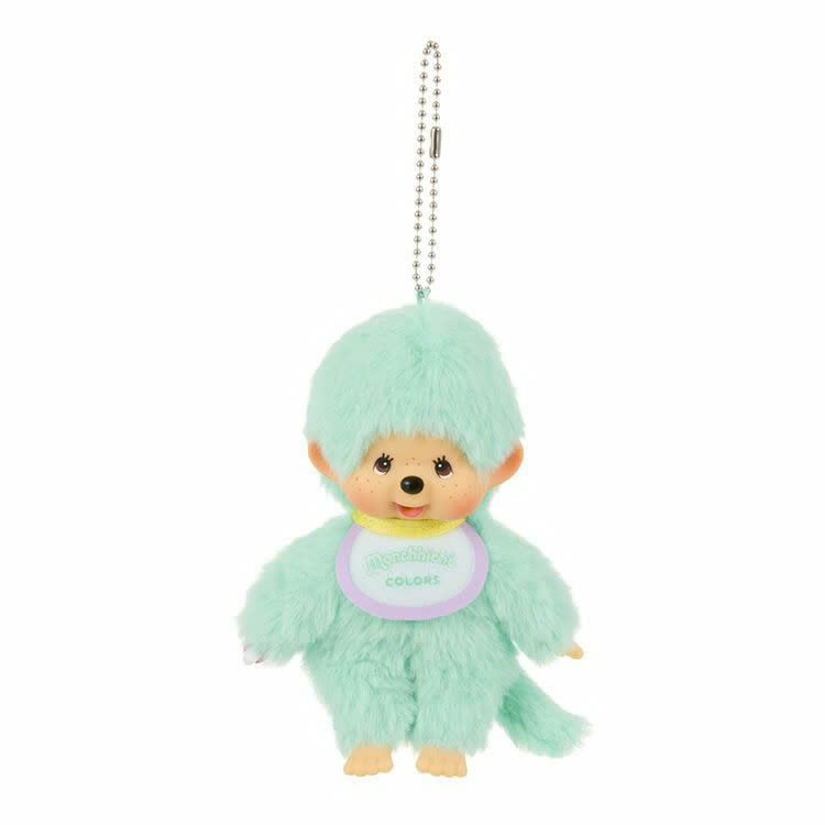 Monchhichi Colours Keychain (Berry Pink / Blue / Mint Green)