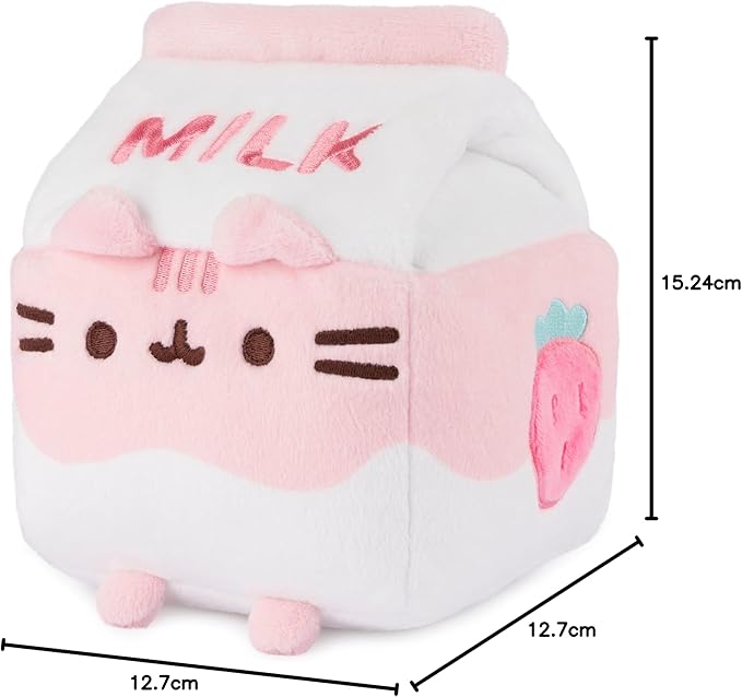 Pusheen Strawberry Milk Plush