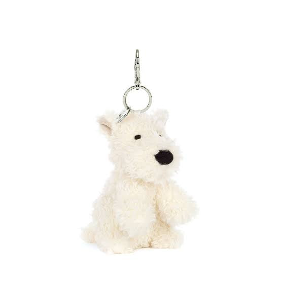 JellyCat Munro Scottie Dog Bag Charm
