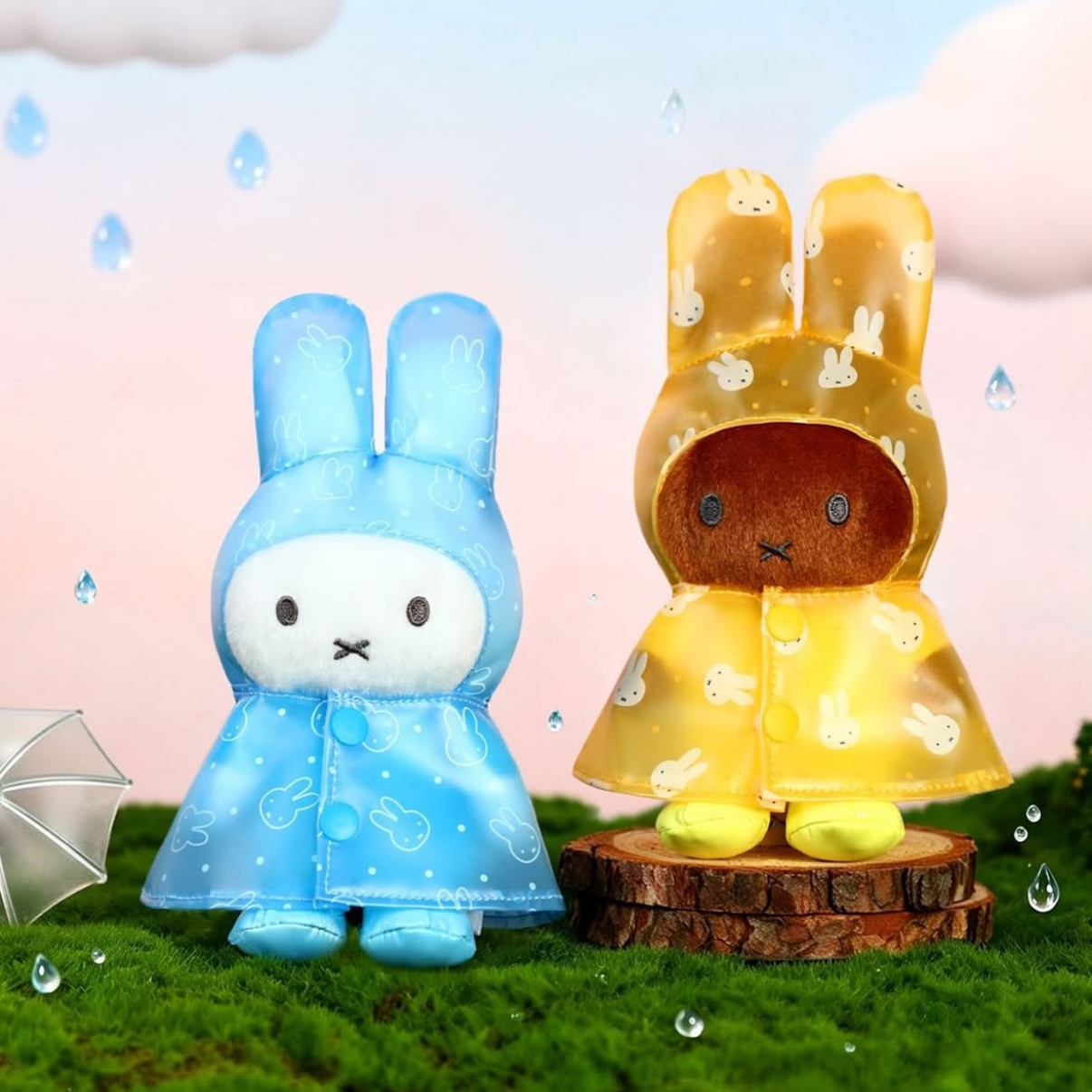 VIPO x Miffy Raincoat Keychain Blind Box (PRE-ORDER)