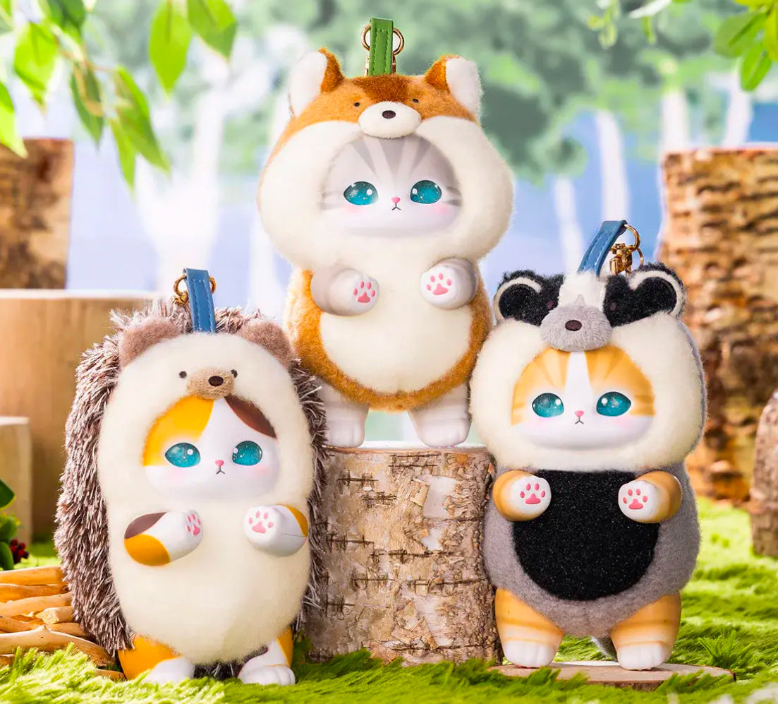 Mofusand Kiramekko Nordic Kittens Keychain Plush (PRE-ORDER)
