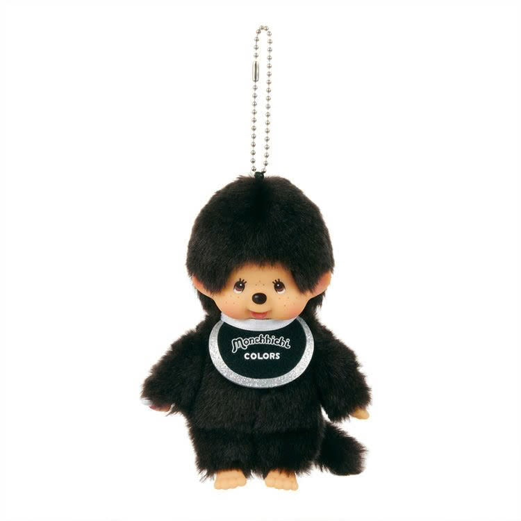 Monchhichi Colours Keychain (White / Black)