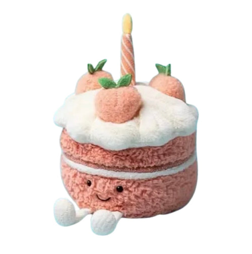 Jellycat Amuseable Peach Birthday Cake (Shanghai Exclusive)