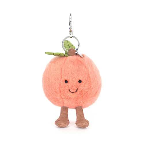 Jellycat Amuseable Peach Bag Charm