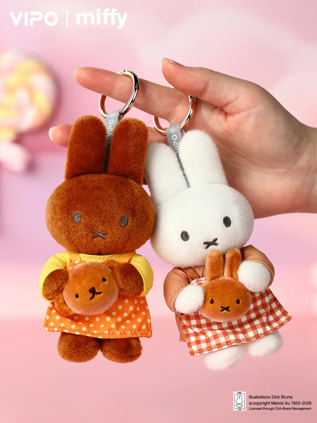 VIPO x Miffy Bakery Series Keychain Blind Box