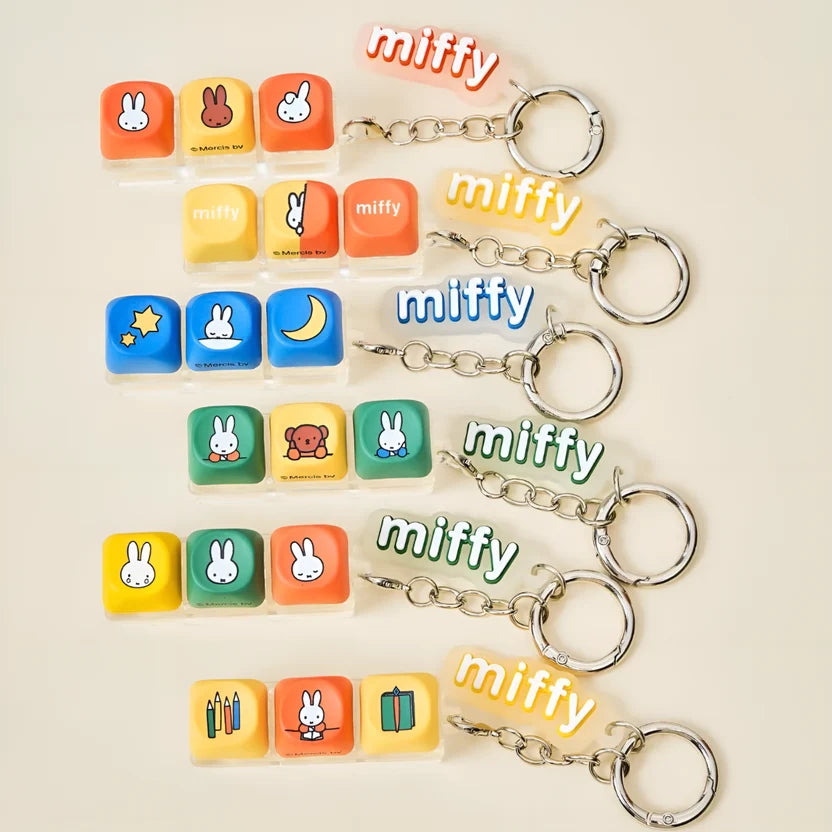 Miffy Keycap Series Keychain Blind Box