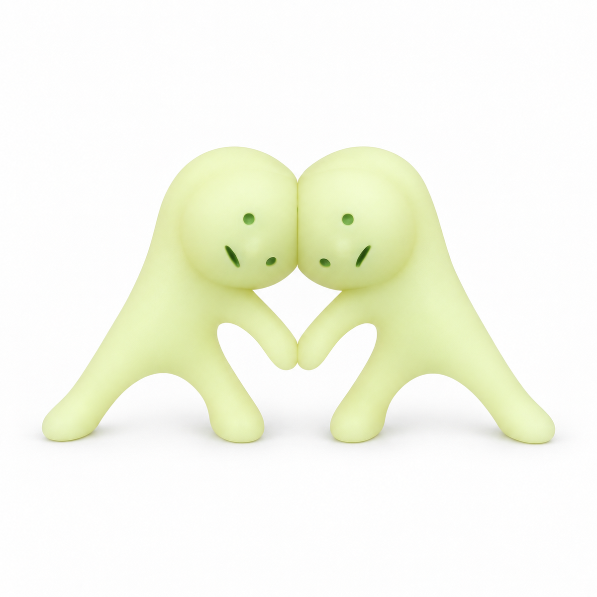Smiski Secret Figure: Heart Duo (Yoga Series)