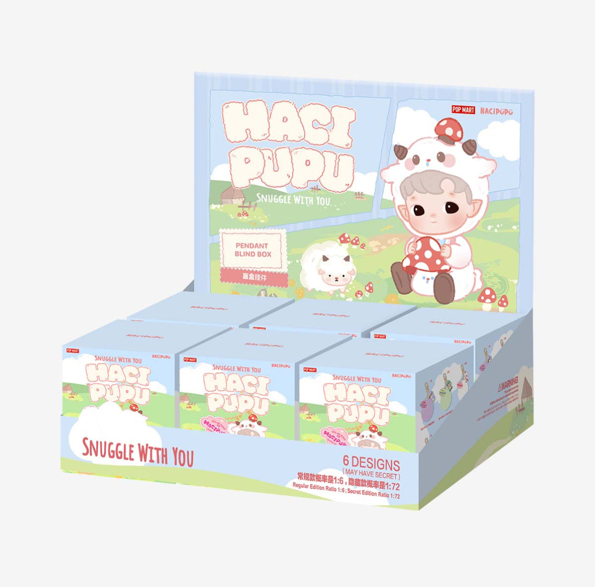 Hacipupu Snuggle With You Series Keychain