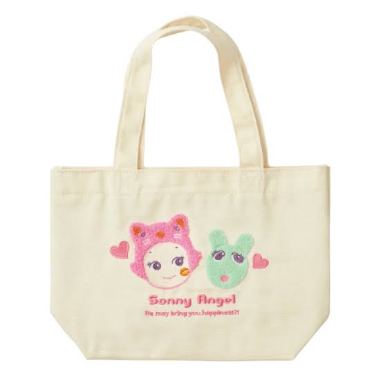 Sonny Angel Kiss Kiss Canvas Tote Bag