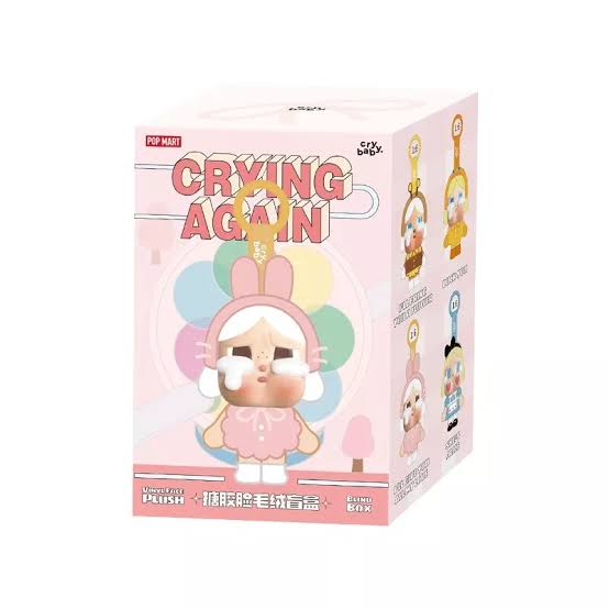 POPMART CryBaby Crying Again Series Plush