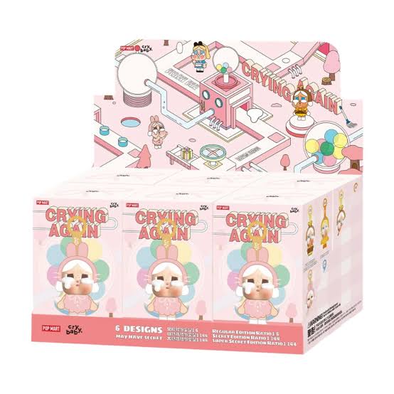 POPMART CryBaby Crying Again Series Plush