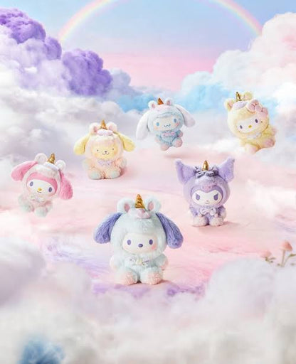 Sanrio Characters Dreamy Unicorn Plush Keychain Blind Box
