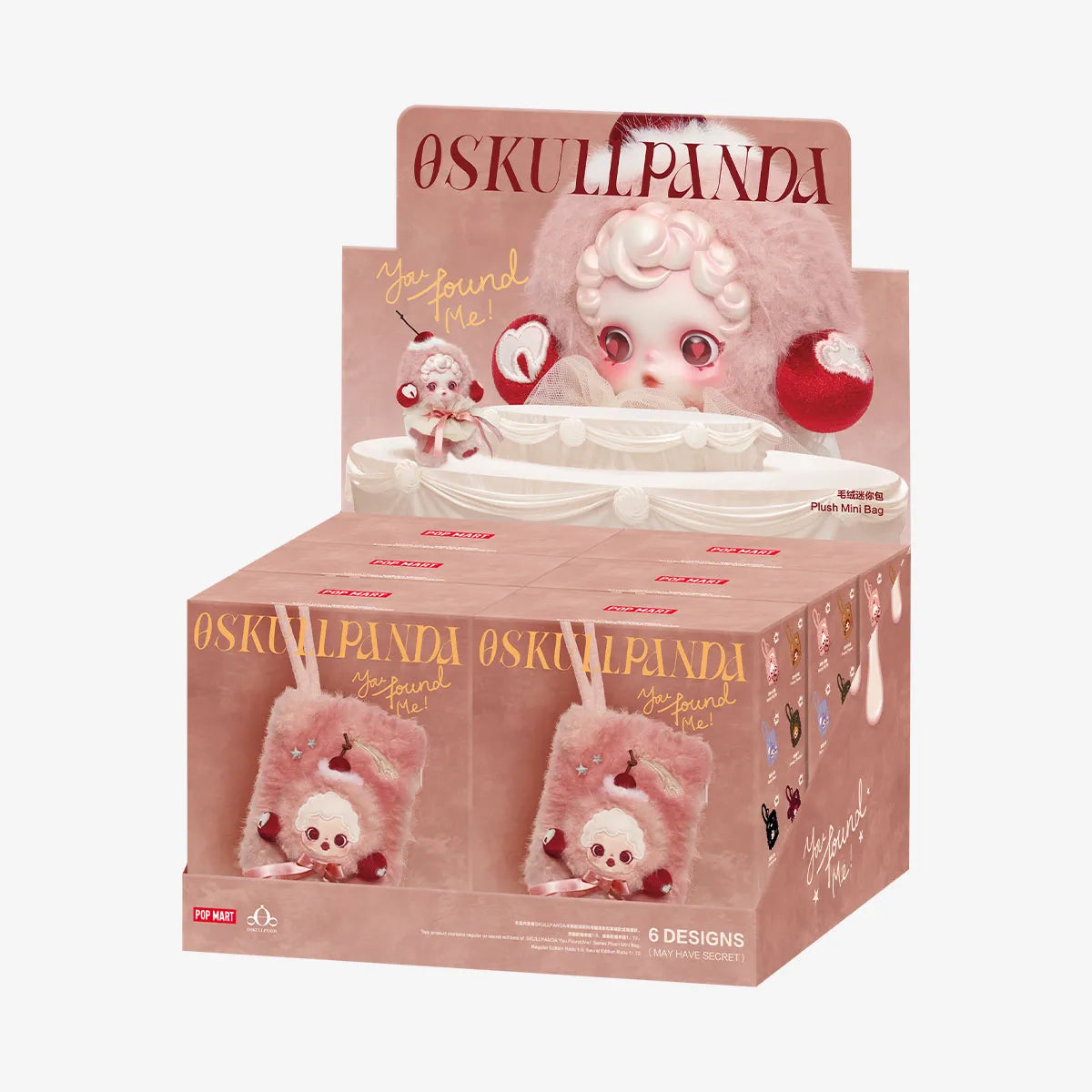 POPMART SKULLPANDA You Found Me Series Plush Mini Bag (PRE-ORDER)