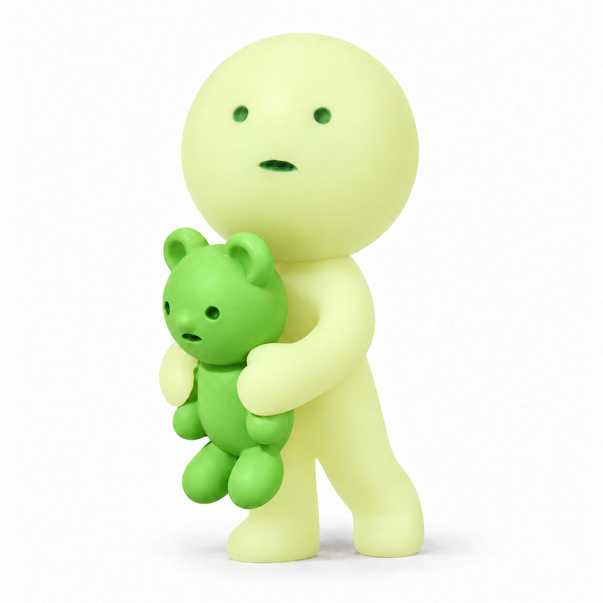 Smiski Secret Figure: Teddy Bear (Moving Series)