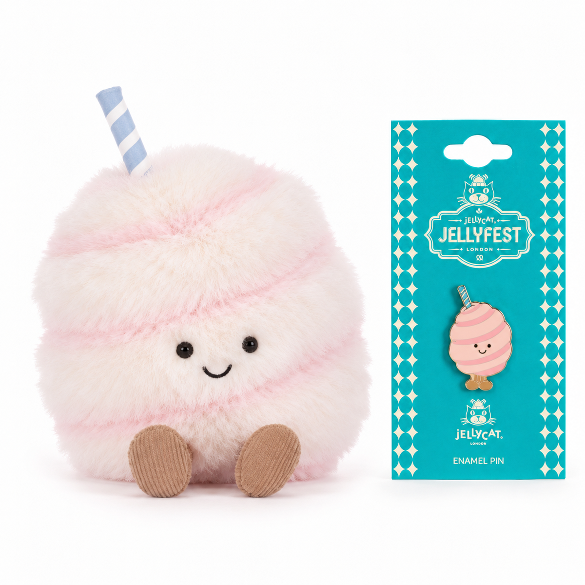 Jellycat Amuseables Kathrin Candy Floss