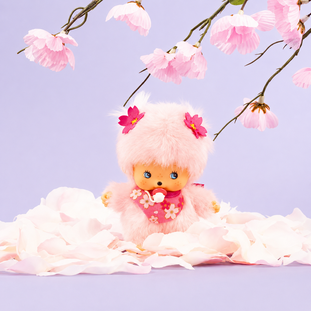 Monchhichi Bebichhichi Sekiguchi Sakura Cherry Blossom Girl