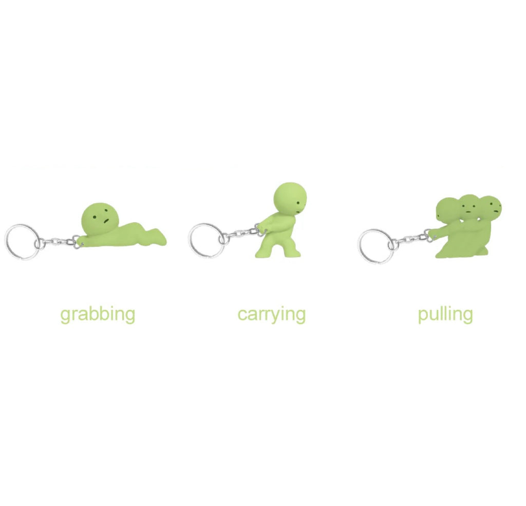 Smiski Keychains - Grabbing / Carrying / Pulling