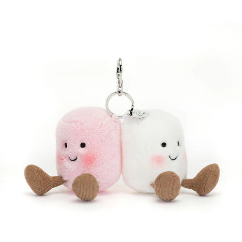 JellyCat Amuseable Marshmallows Bag Charm