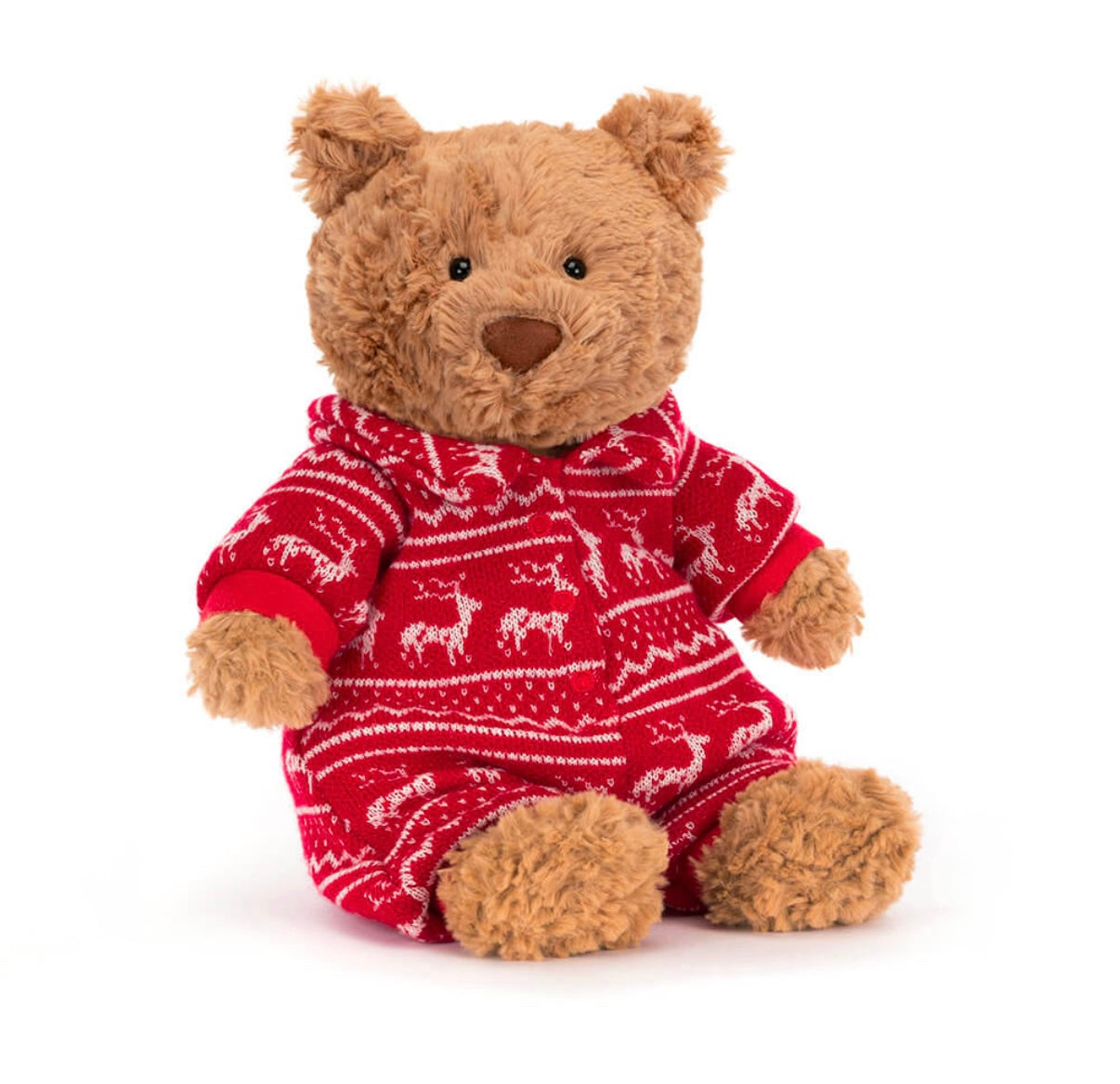 Jellycat Bartholomew Bear Winter Pyjamas